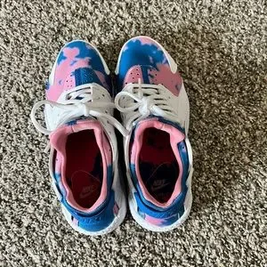 Nike Shoes Nike Air Huarache Tie Dye Print Poshmark